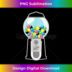 fun gumball machine costume candy gum halloween birthday - urban sublimation png design - elevate your style with intricate details