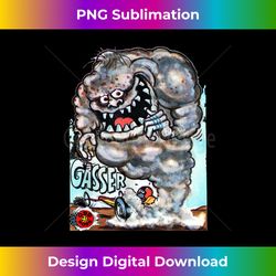 Odd Rods Gasser Fink Monster Bubble Gum Trading Card Sticker - Contemporary PNG Sublimation Design - Chic, Bold, and Uncompromising