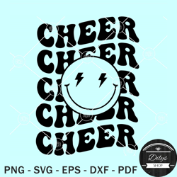 Cheer smiley face SVG, Cheer Smiling Face Svg, Cheerleader Smiley SVG file