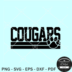 Cougars SVG, Washington State Cougars Football svg, Cougars Football Team SVG