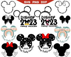 Disney Family Vacation Svg, Mickey Svg Bundle, mickey head Svg, Minnie Vacation Svg, Mickey Svg, Minnie svg