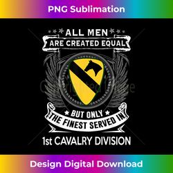 Army 1st Cavalry Division Full Color Veteran - Contemporary PNG Sublimation Design - Immerse in Creativity with Every Design