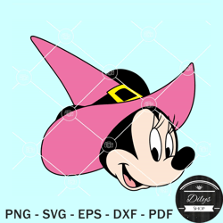 mickey with witch hat svg, mickey halloween svg, mickey halloween witch hat svg