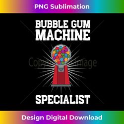 Bubble Gum Gumball Sweet Candy Machine Bubblegum Long Sleeve - Vibrant Sublimation Digital Download - Infuse Everyday with a Celebratory Spirit