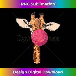 Funny Bubblegum Giraffe Chewing gum Lover Birthday Animal - Bohemian Sublimation Digital Download - Customize with Flair