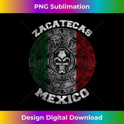 Zacatecas Aztec Calendar Mayan Skull. Mexico Pride Symbol - Edgy Sublimation Digital File - Infuse Everyday with a Celebratory Spirit