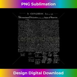 Declaration of Independence liberty Constitution America USA - Innovative PNG Sublimation Design - Enhance Your Art with a Dash of Spice