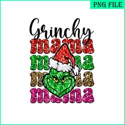 Grinchy mama png