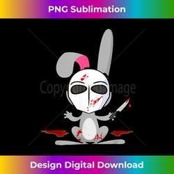 Killer Bunny T- Cute And Bloody Animal  Men Women Gift - Crafted Sublimation Digital Download - Tailor-Made for Sublimation Craftsmanship