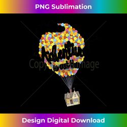 disney pixar up adventure house balloon graphic t- - timeless png sublimation download - reimagine your sublimation pieces