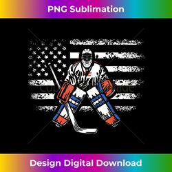 USA Flag Ice Hockey Enthusiast Player Coach Sports Lover - Bohemian Sublimation Digital Download - Challenge Creative Boundaries