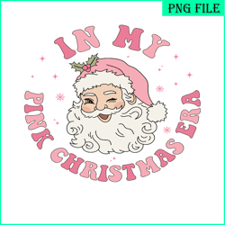 In my pink christmas era png