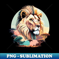 The King of the Sabana - Premium Sublimation Digital Download - Bring Your Designs to Life