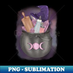 Kitchen Witch Cat - Exclusive PNG Sublimation Download - Perfect for Personalization