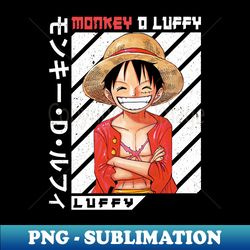monkey d luffy - Exclusive Sublimation Digital File - Perfect for Sublimation Art