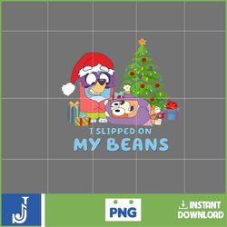 Christmas Family Shirt Design Png, Blue Dog Family Png, Christmas Cartoon Png, Christmas Magical Sublimation (13)