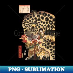 Ukiyo-e Tiger Utagawa Hiroshige - Creative Sublimation PNG Download - Defying the Norms
