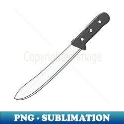 Kitchen Knife - High-Resolution PNG Sublimation File - Capture Imagination with Every Detail