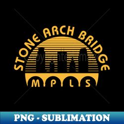 Stone Arch Bridge Minneapolis - Exclusive PNG Sublimation Download - Unleash Your Inner Rebellion