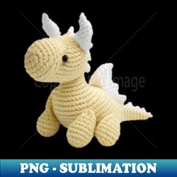 crochet dragon baby toy - exclusive png sublimation download - perfect for sublimation art