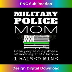 Proud Military Police Mom MP Mother Thin Green Line USA Flag - Crafted Sublimation Digital Download - Tailor-Made for Sublimation Craftsmanship
