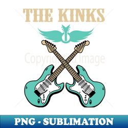 THE KINKS BAND - PNG Transparent Sublimation Design - Bold & Eye-catching