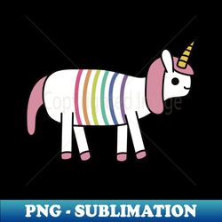 Cute Kawaii Rainbow Unicorn - Special Edition Sublimation PNG File - Capture Imagination with Every Detail
