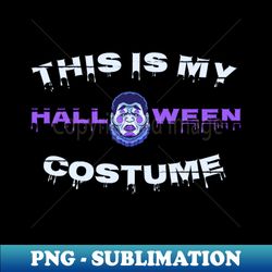 Halloween Costume Horor - Vintage Sublimation PNG Download - Boost Your Success with this Inspirational PNG Download