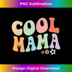 Cool Mama vintage floral design to best mummy - Futuristic PNG Sublimation File - Lively and Captivating Visuals
