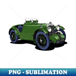 MG C-type vintage racing car - Exclusive PNG Sublimation Download - Stunning Sublimation Graphics