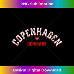 Copenhagen Denmark T-shirt  Vintage Danish Capital Tee - Contemporary PNG Sublimation Design - Pioneer New Aesthetic Frontiers