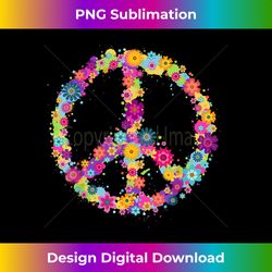 Peace Love 60s 70s Flower Power Hippie Costume Gift - Chic Sublimation Digital Download - Crafted for Sublimation Excellence