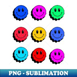 Smiley Face - Instant PNG Sublimation Download - Capture Imagination with Every Detail