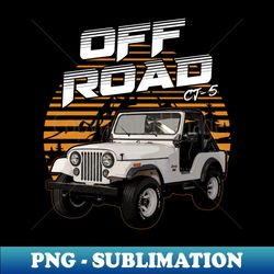 CJ-5 jeep car offroad name - Special Edition Sublimation PNG File - Perfect for Sublimation Mastery