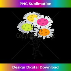 Womens Valentine's Mother's Day Pickleball Flower Bouquet - Eco-Friendly Sublimation PNG Download - Craft with Boldness and Assurance