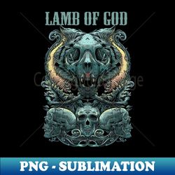 LAMB OF GOD BAND - Exclusive PNG Sublimation Download - Stunning Sublimation Graphics
