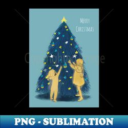 Merry Christmas Ukraine - PNG Transparent Sublimation File - Stunning Sublimation Graphics