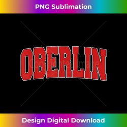 OBERLIN OH OHIO Varsity Style USA Vintage Sports - Crafted Sublimation Digital Download - Tailor-Made for Sublimation Craftsmanship