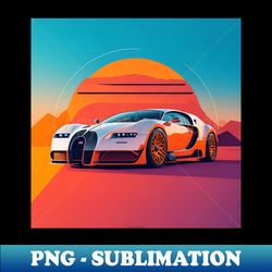 super car sticker - exclusive sublimation digital file - fashionable and fearless