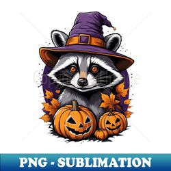 Raccoon in Halloween - Signature Sublimation PNG File - Add a Festive Touch to Every Day