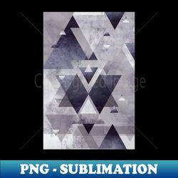 Purple Geometric - PNG Transparent Digital Download File for Sublimation - Vibrant and Eye-Catching Typography
