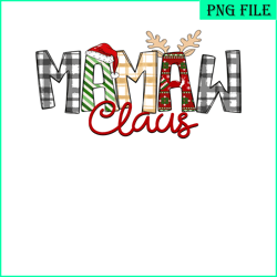 Mamaw claus png