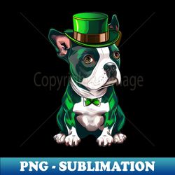 Just A Frenchie Cute Dog For St Patricks Day - High-Resolution PNG Sublimation File - Add a Festive Touch to Every Day