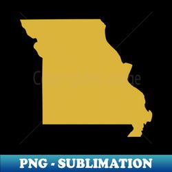 Missouri state map - PNG Transparent Digital Download File for Sublimation - Spice Up Your Sublimation Projects