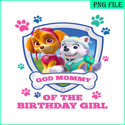 God mommy of the birthday girl png