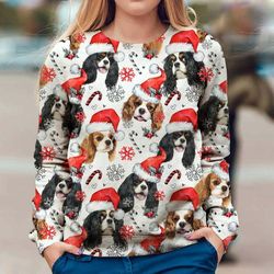 Cavalier King Charles Spaniel – Xmas Decor – Premium Sweater for Men Women