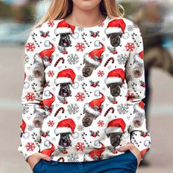 Cesky Terrier – Xmas Decor – Premium Sweater for Men Women