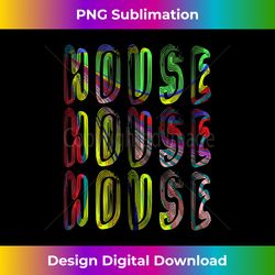 House Music Dance DJ Funky Psychedelic EDM Rave Gear - Bespoke Sublimation Digital File - Elevate Your Style with Intricate Details