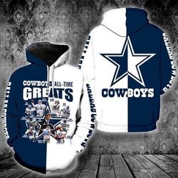 Dallas Cowboys All Time 3d Hoodie For Men For Women ed Hoodie Best Trending Gift Personalize