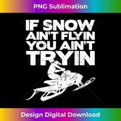 Funny Snowmobile Rider  Snowcross Snowbike Offroad Snow - Vibrant Sublimation Digital Download - Chic, Bold, and Uncompromising